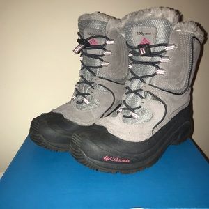 Columbia youth snowpack girls boots